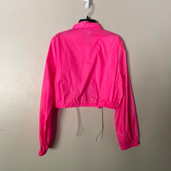 Neon pink matching windbreaker and - Picture 2 of 4